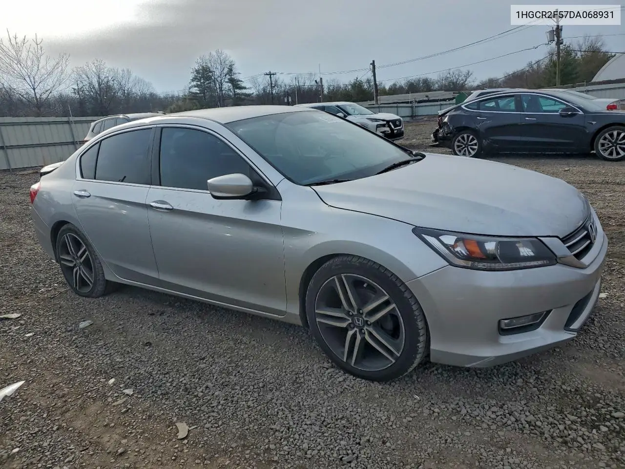 1HGCR2F57DA068931 2013 Honda Accord Sport