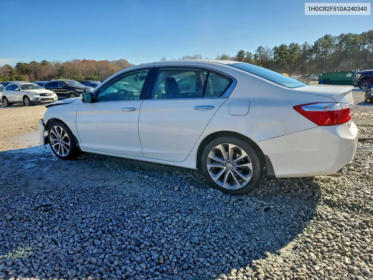 1HGCR2F51DA240340 2013 Honda Accord Sport
