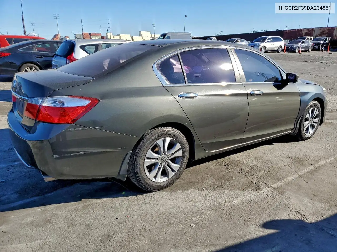 1HGCR2F39DA234851 2013 Honda Accord Lx