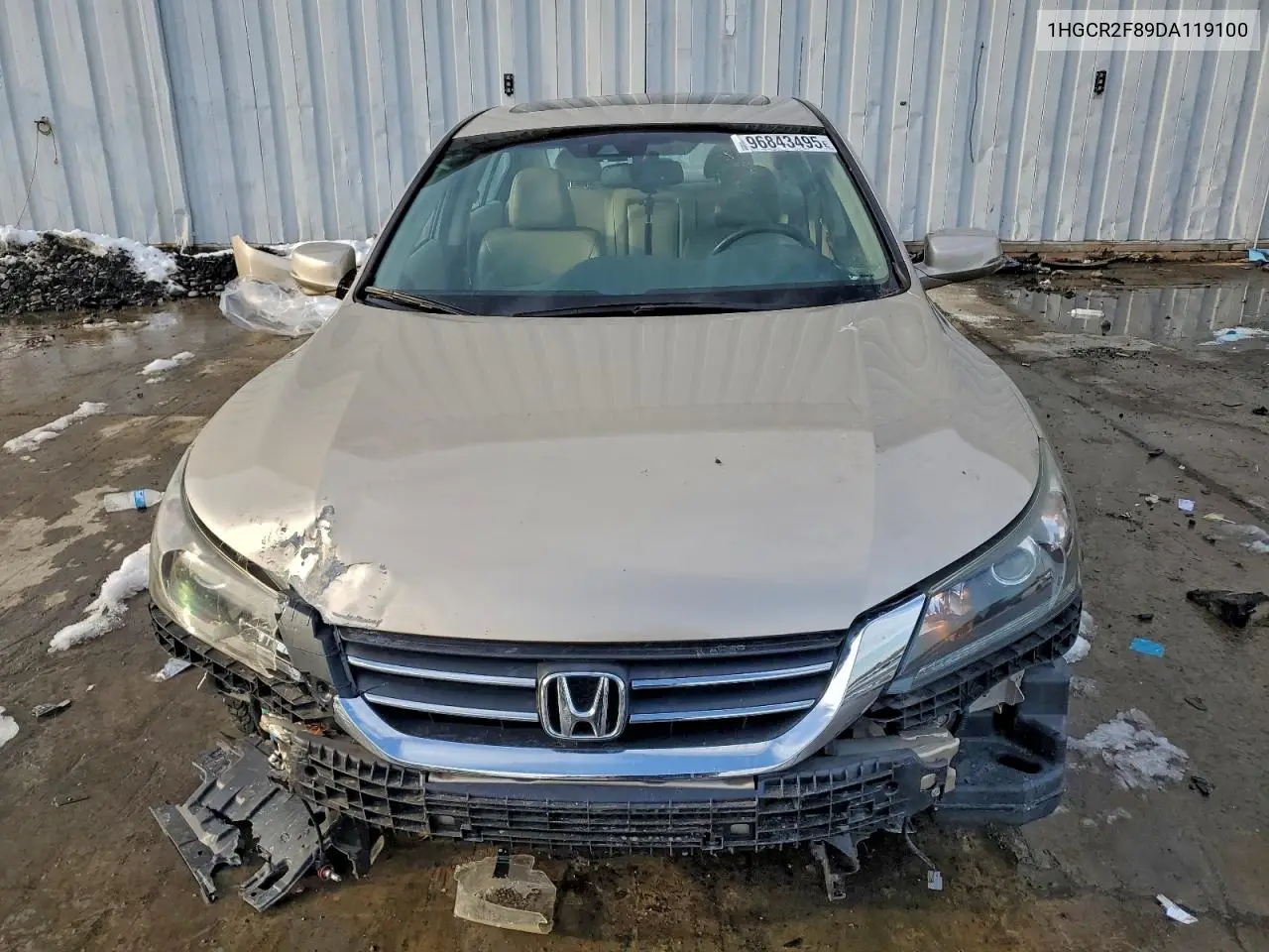 1HGCR2F89DA119100 2013 Honda Accord Exl