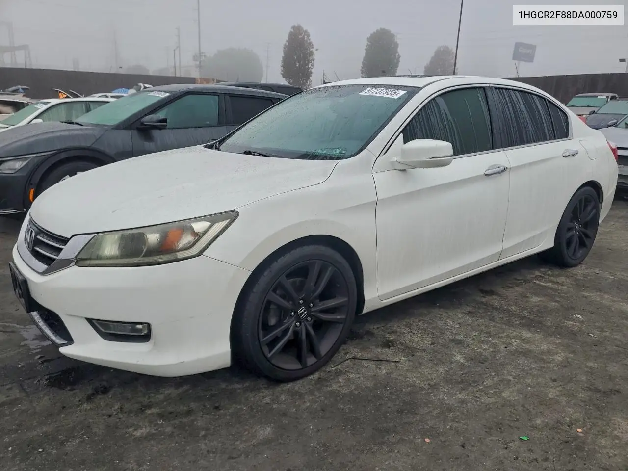 1HGCR2F88DA000759 2013 Honda Accord Exl