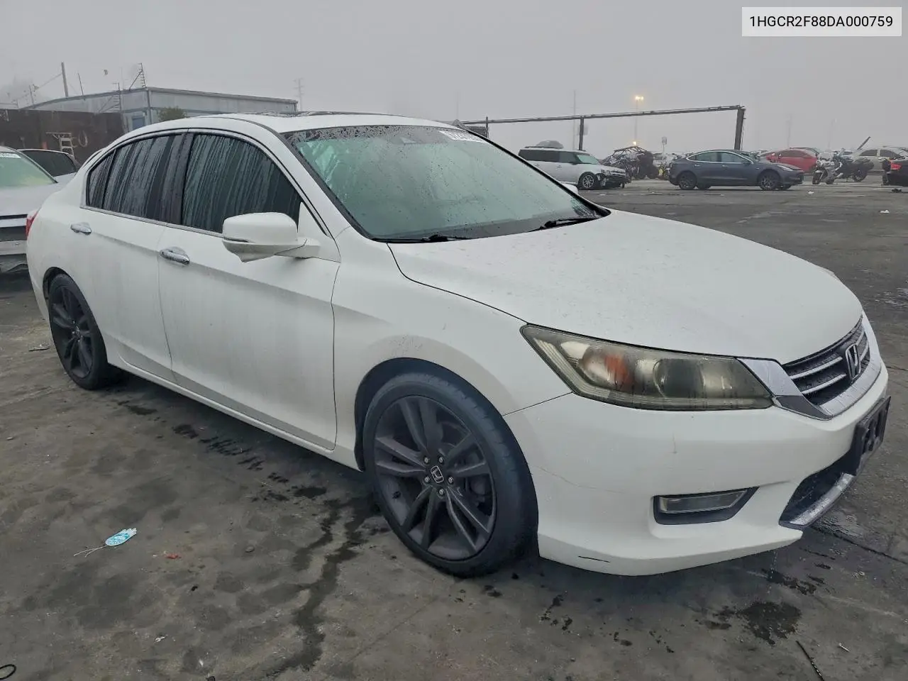 1HGCR2F88DA000759 2013 Honda Accord Exl