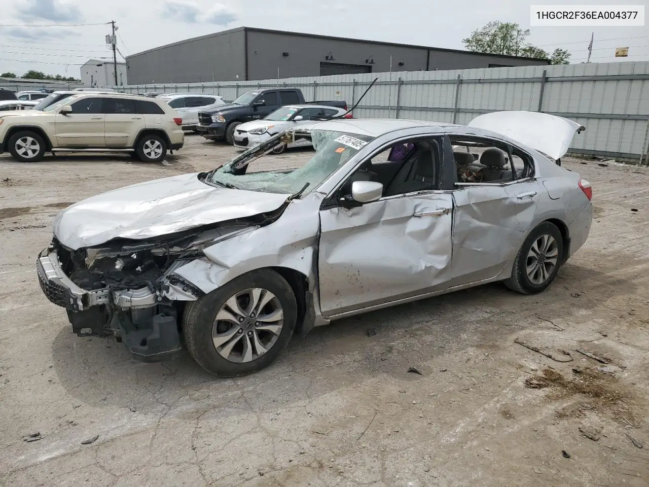 1HGCR2F36EA004377 2014 Honda Accord Lx