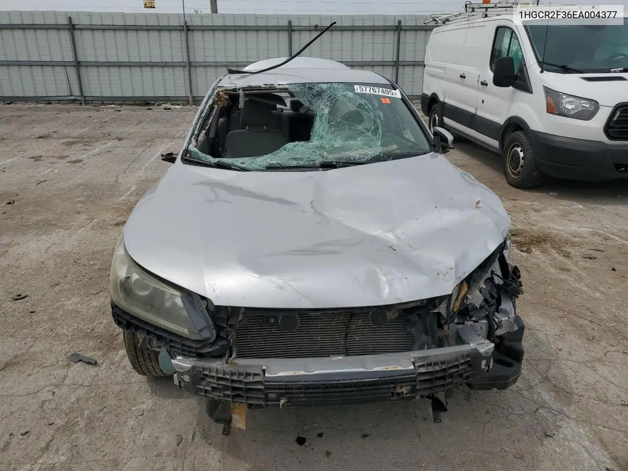 1HGCR2F36EA004377 2014 Honda Accord Lx