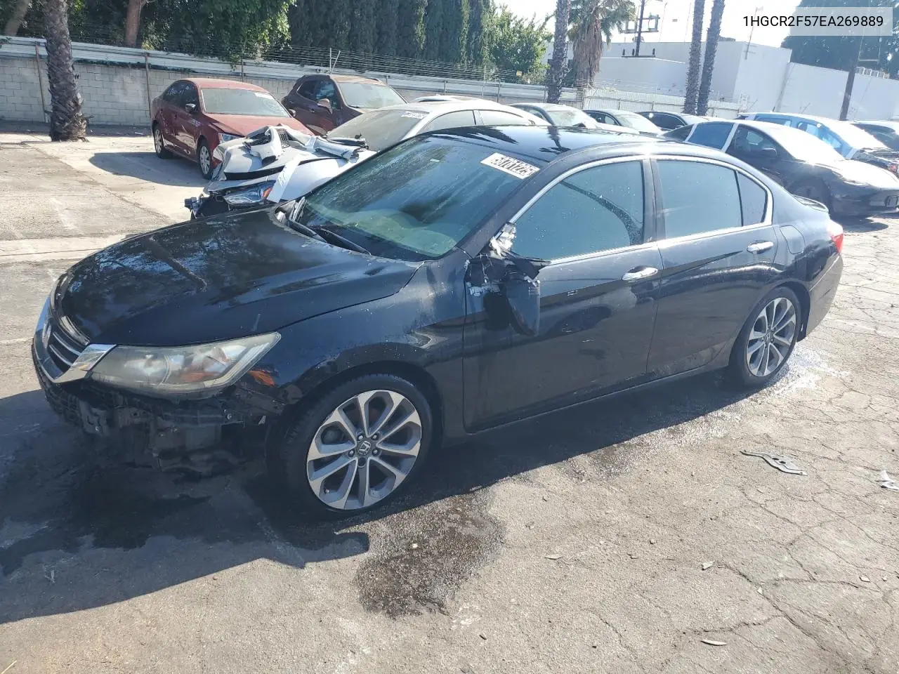 1HGCR2F57EA269889 2014 Honda Accord Sport