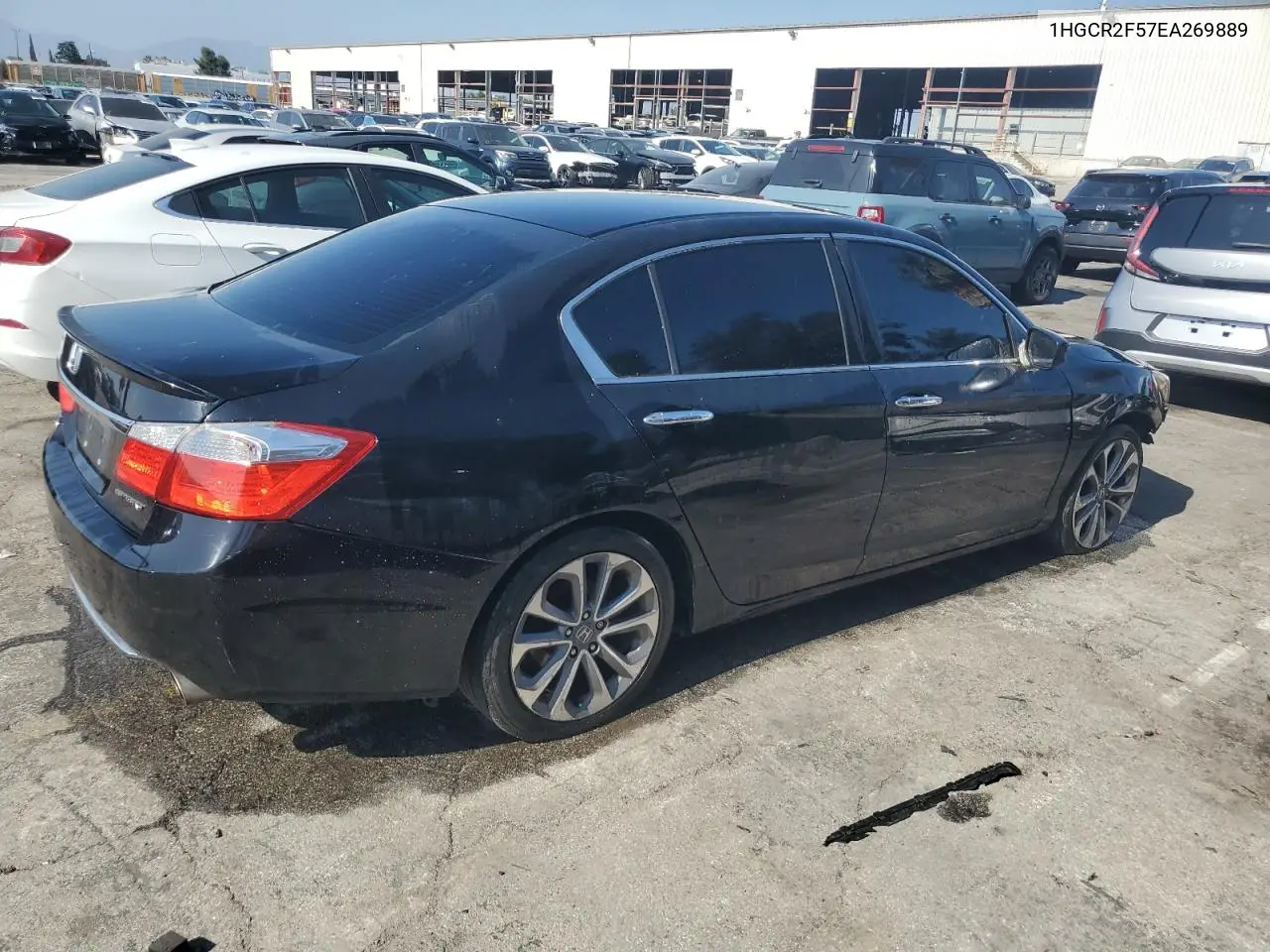 1HGCR2F57EA269889 2014 Honda Accord Sport