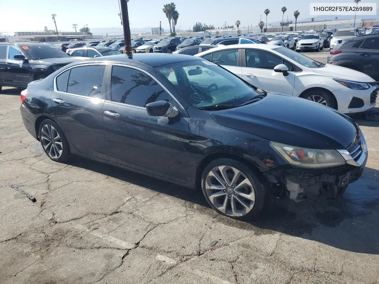 1HGCR2F57EA269889 2014 Honda Accord Sport