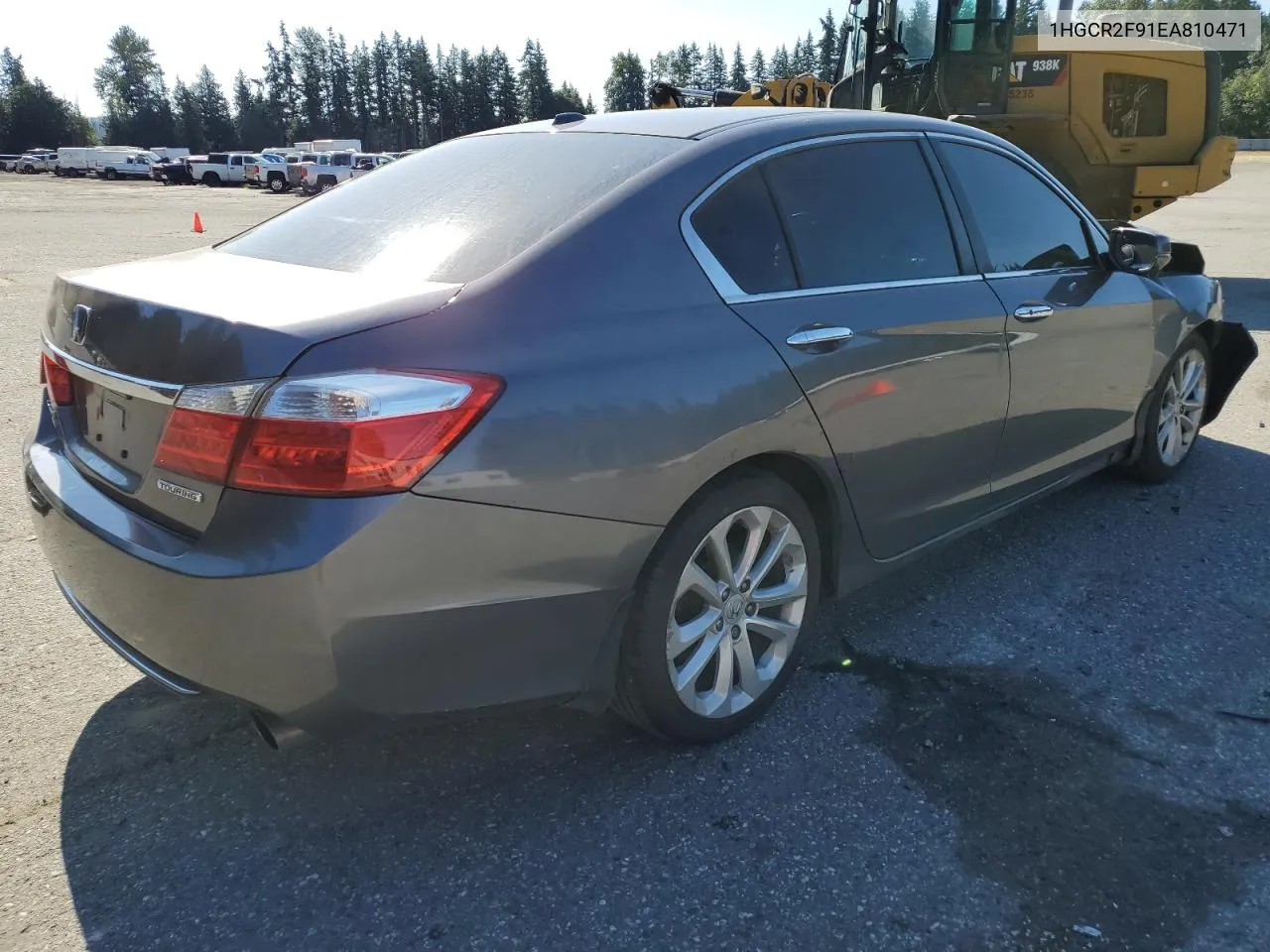 2014 Honda Accord Touring VIN: 1HGCR2F91EA810471 Lot: 63899824