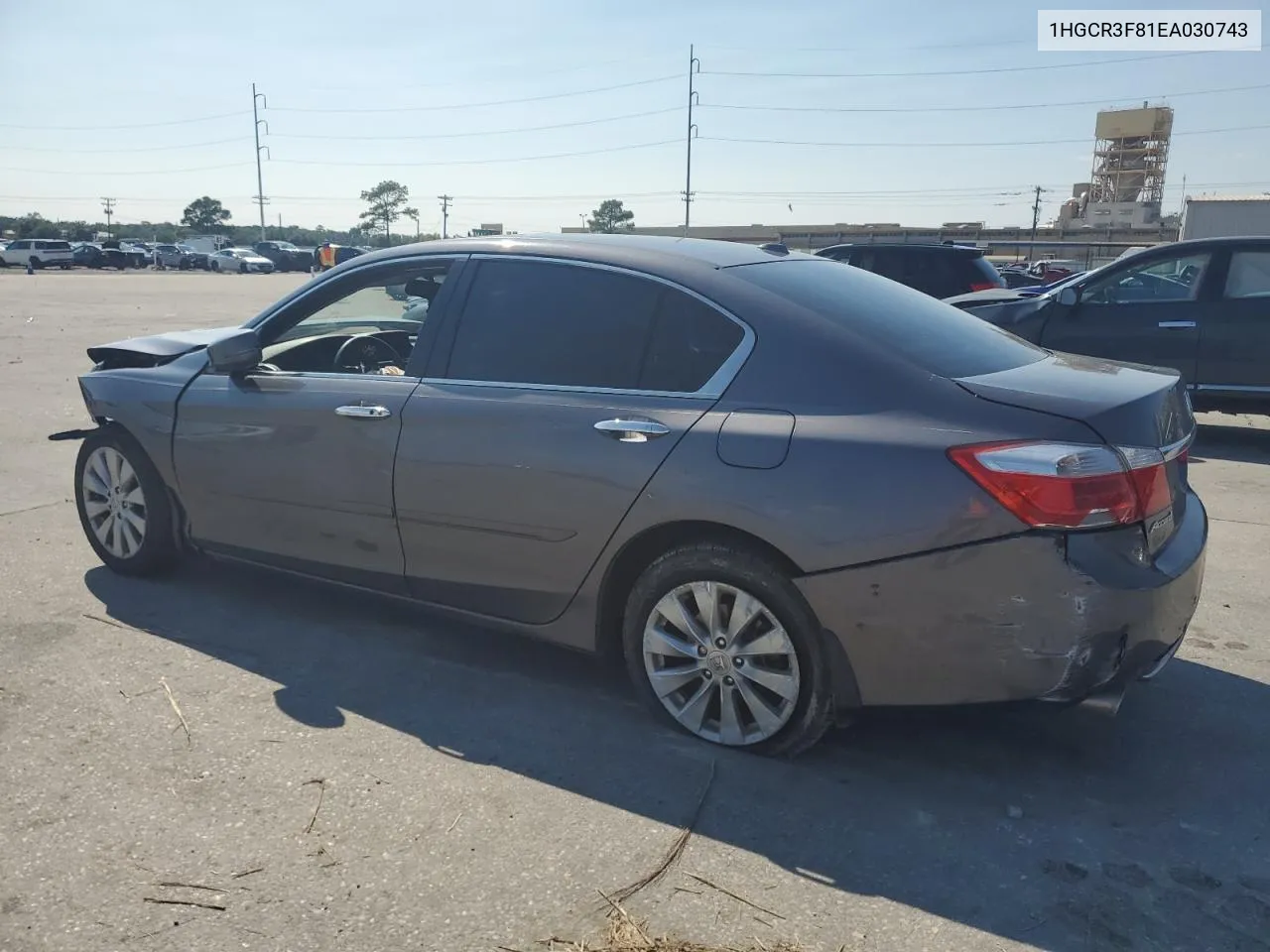 2014 Honda Accord Exl VIN: 1HGCR3F81EA030743 Lot: 68437454