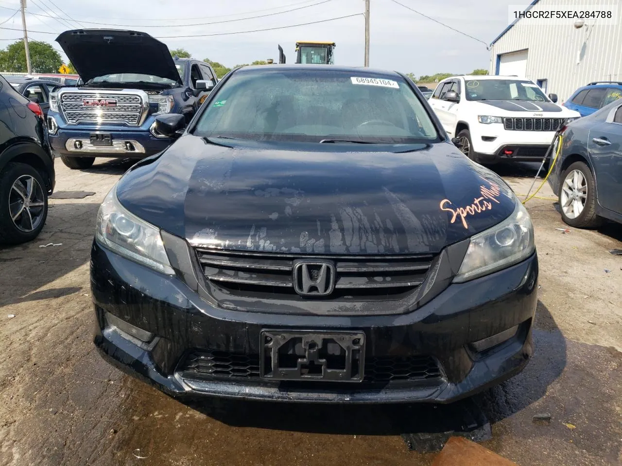 2014 Honda Accord Sport VIN: 1HGCR2F5XEA284788 Lot: 68945104