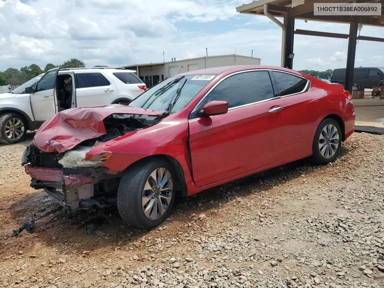 1HGCT1B38EA006892 2014 Honda Accord Lx-S