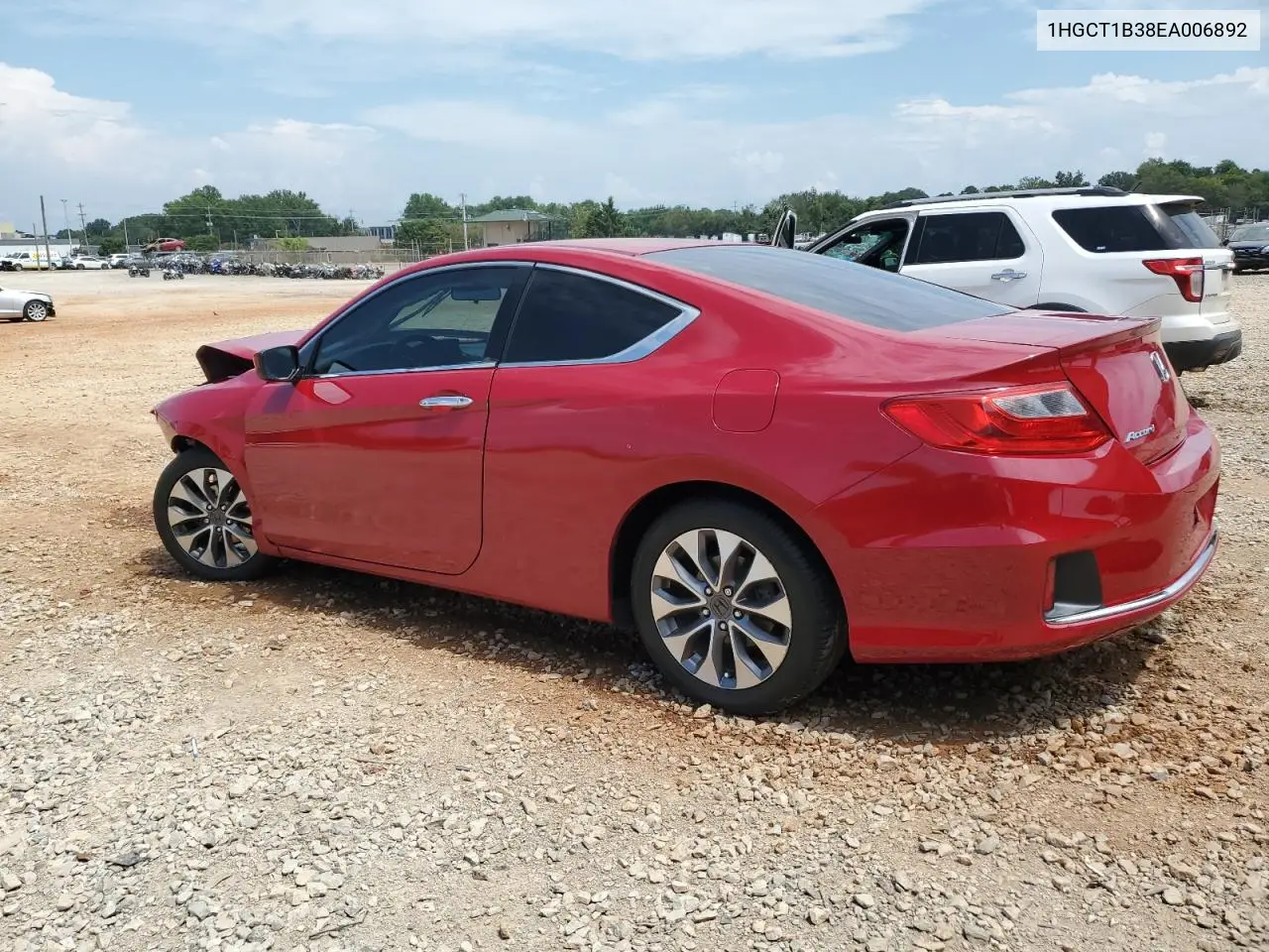 1HGCT1B38EA006892 2014 Honda Accord Lx-S