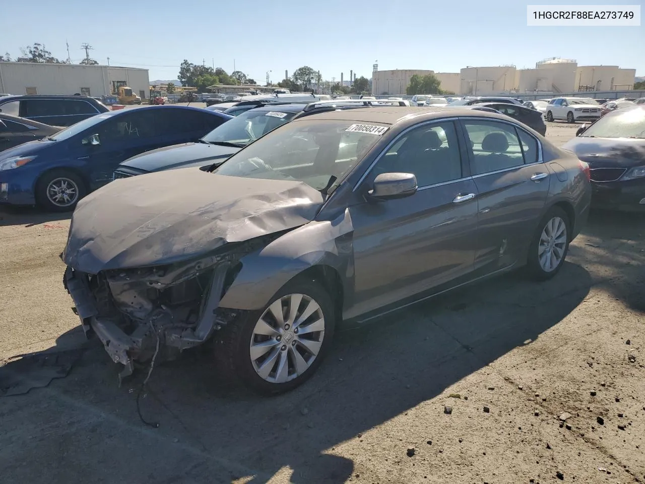 1HGCR2F88EA273749 2014 Honda Accord Exl