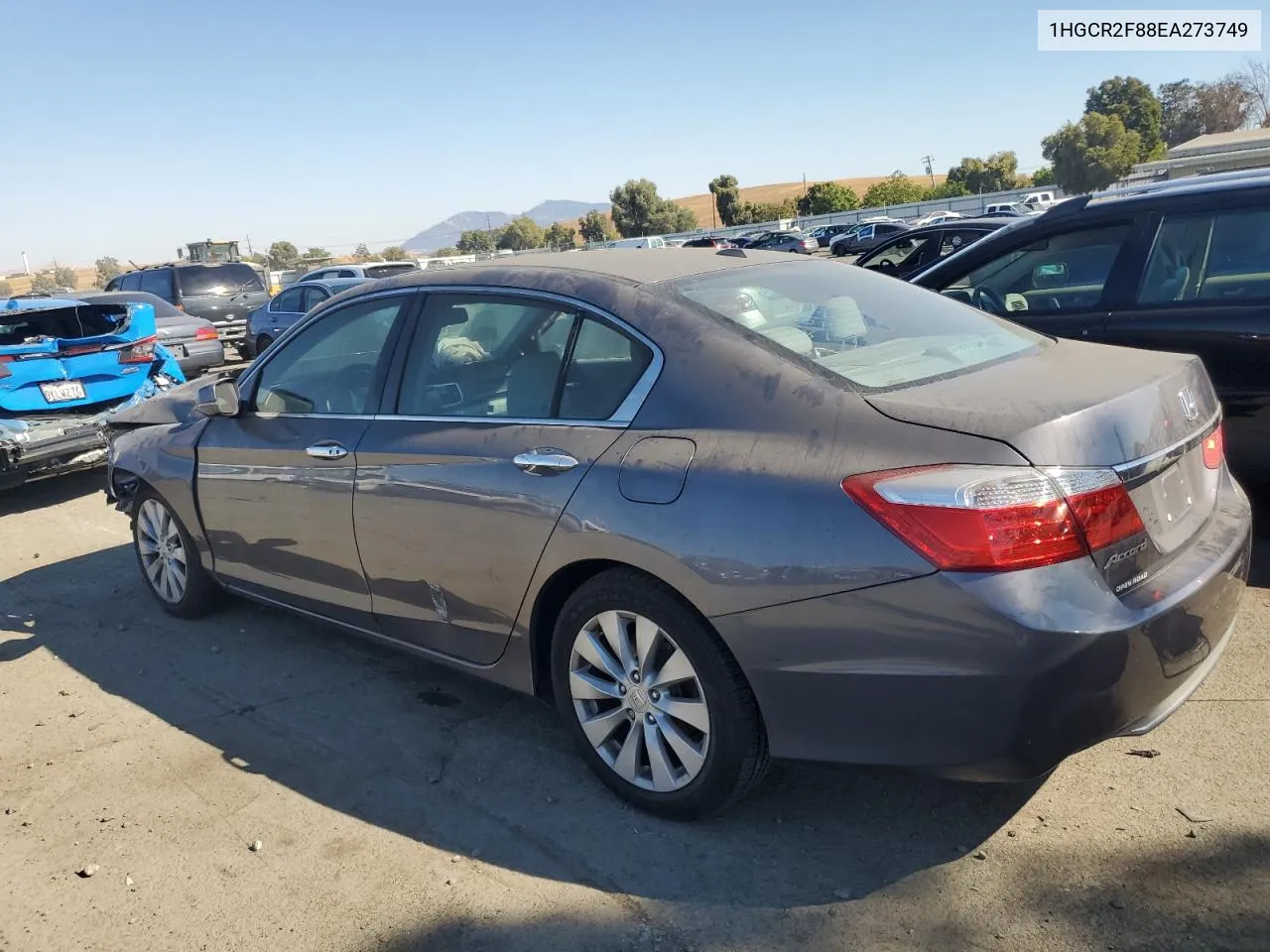 1HGCR2F88EA273749 2014 Honda Accord Exl