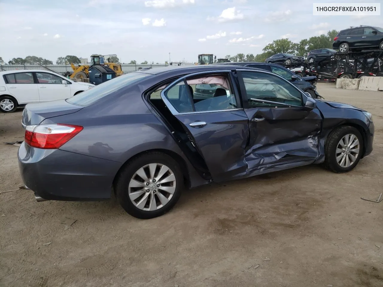 2014 Honda Accord Exl VIN: 1HGCR2F8XEA101951 Lot: 70249754