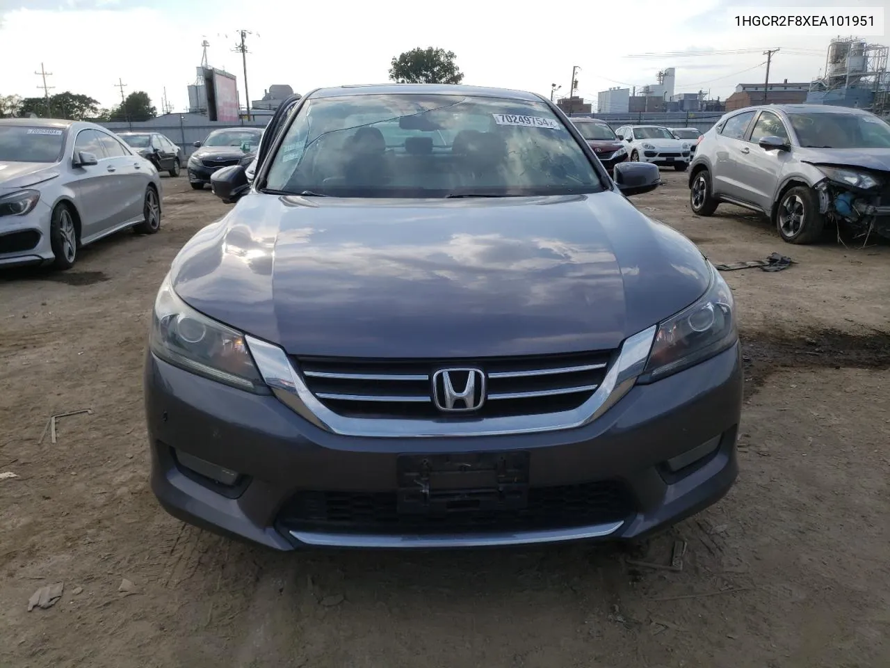 2014 Honda Accord Exl VIN: 1HGCR2F8XEA101951 Lot: 70249754