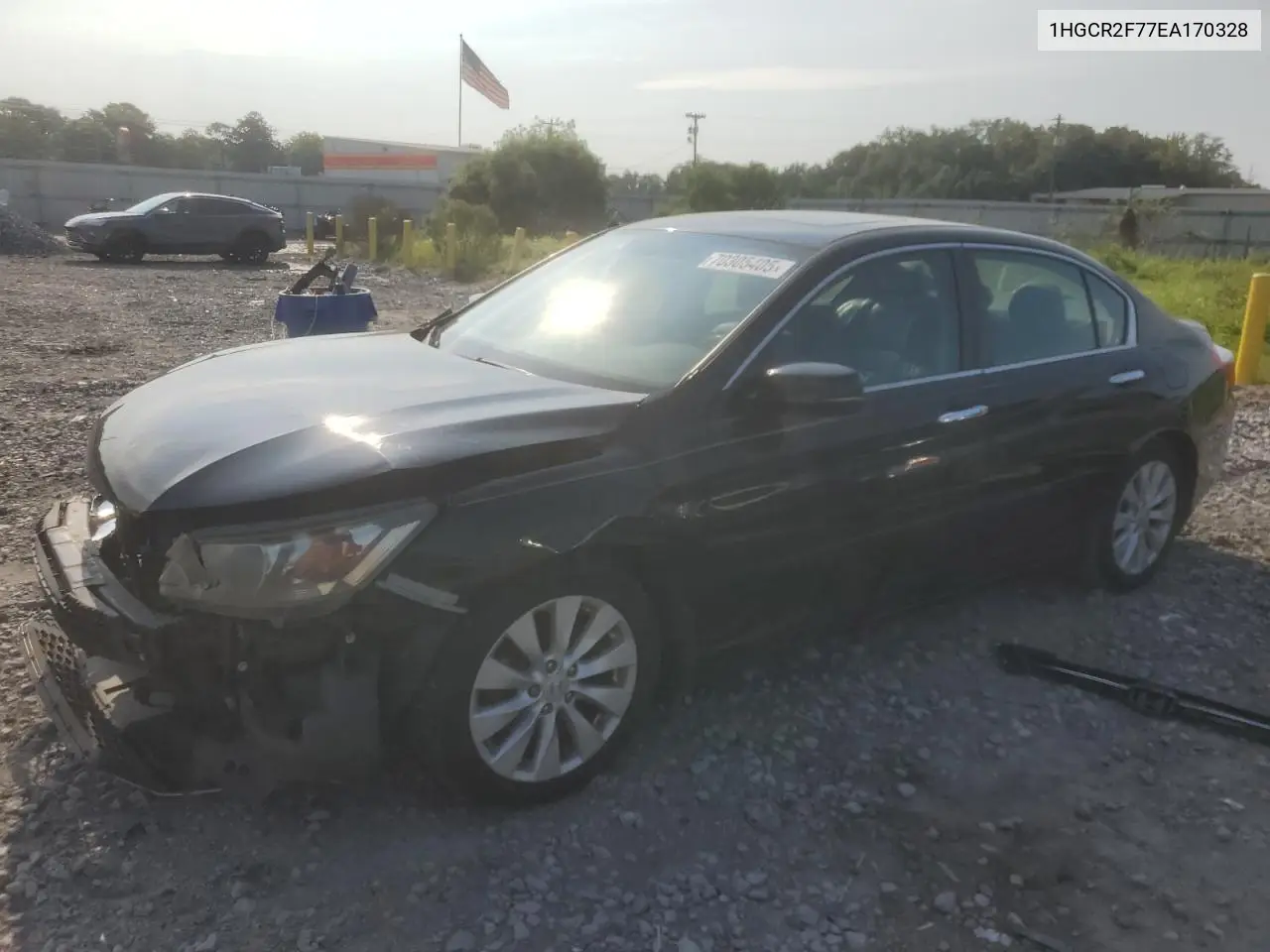 1HGCR2F77EA170328 2014 Honda Accord Ex