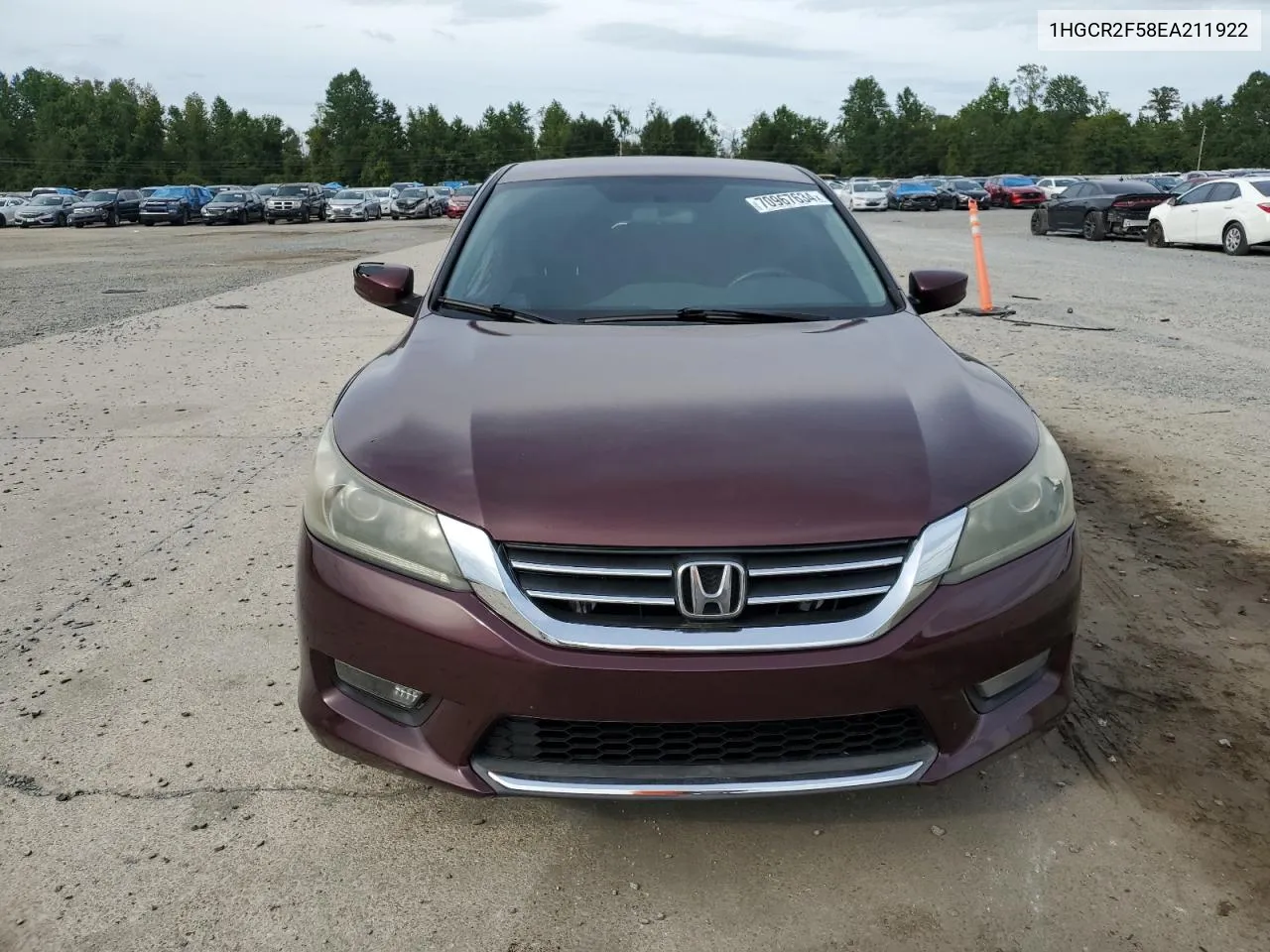 1HGCR2F58EA211922 2014 Honda Accord Sport