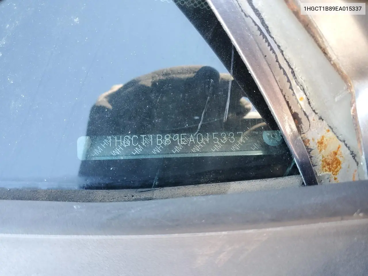1HGCT1B89EA015337 2014 Honda Accord Exl