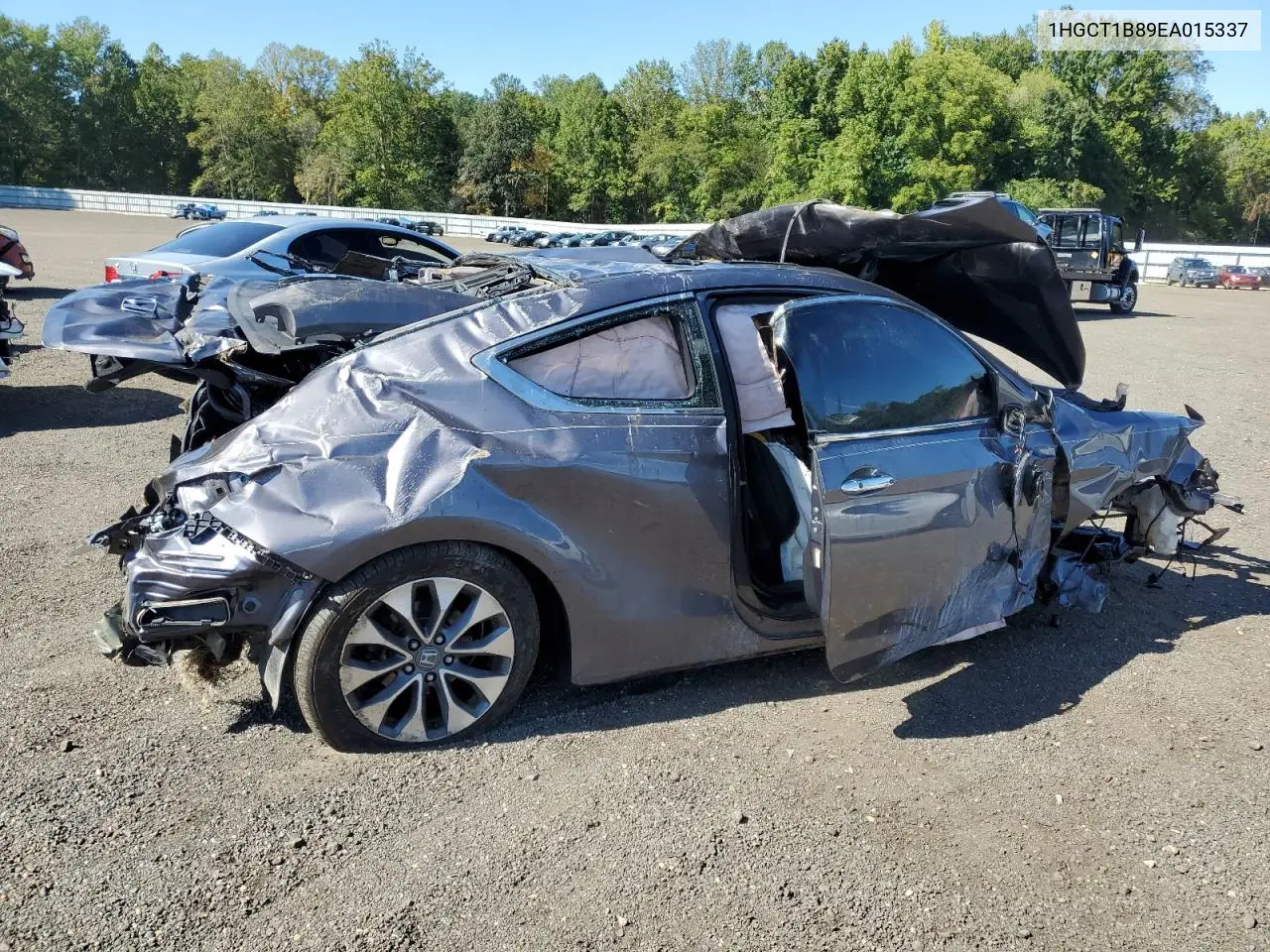 1HGCT1B89EA015337 2014 Honda Accord Exl