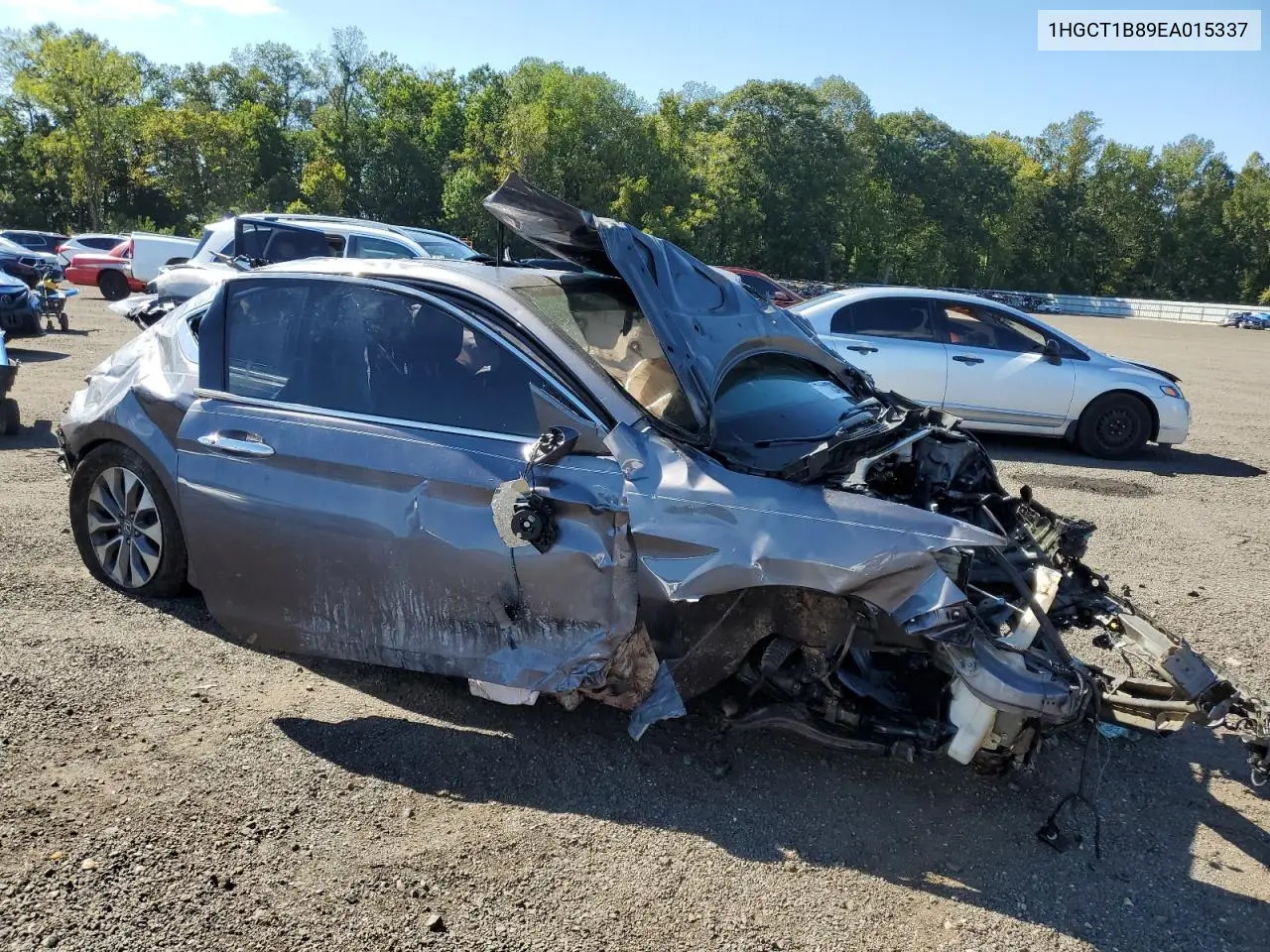 1HGCT1B89EA015337 2014 Honda Accord Exl