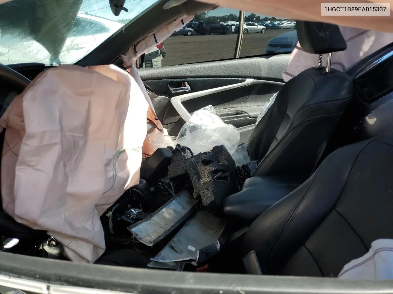 1HGCT1B89EA015337 2014 Honda Accord Exl