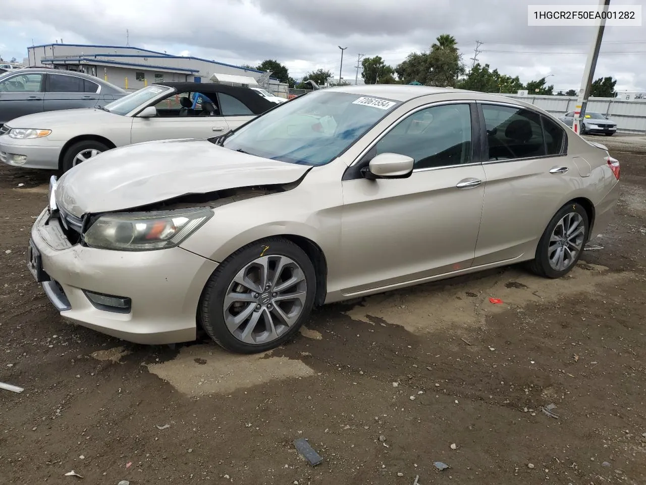 1HGCR2F50EA001282 2014 Honda Accord Sport