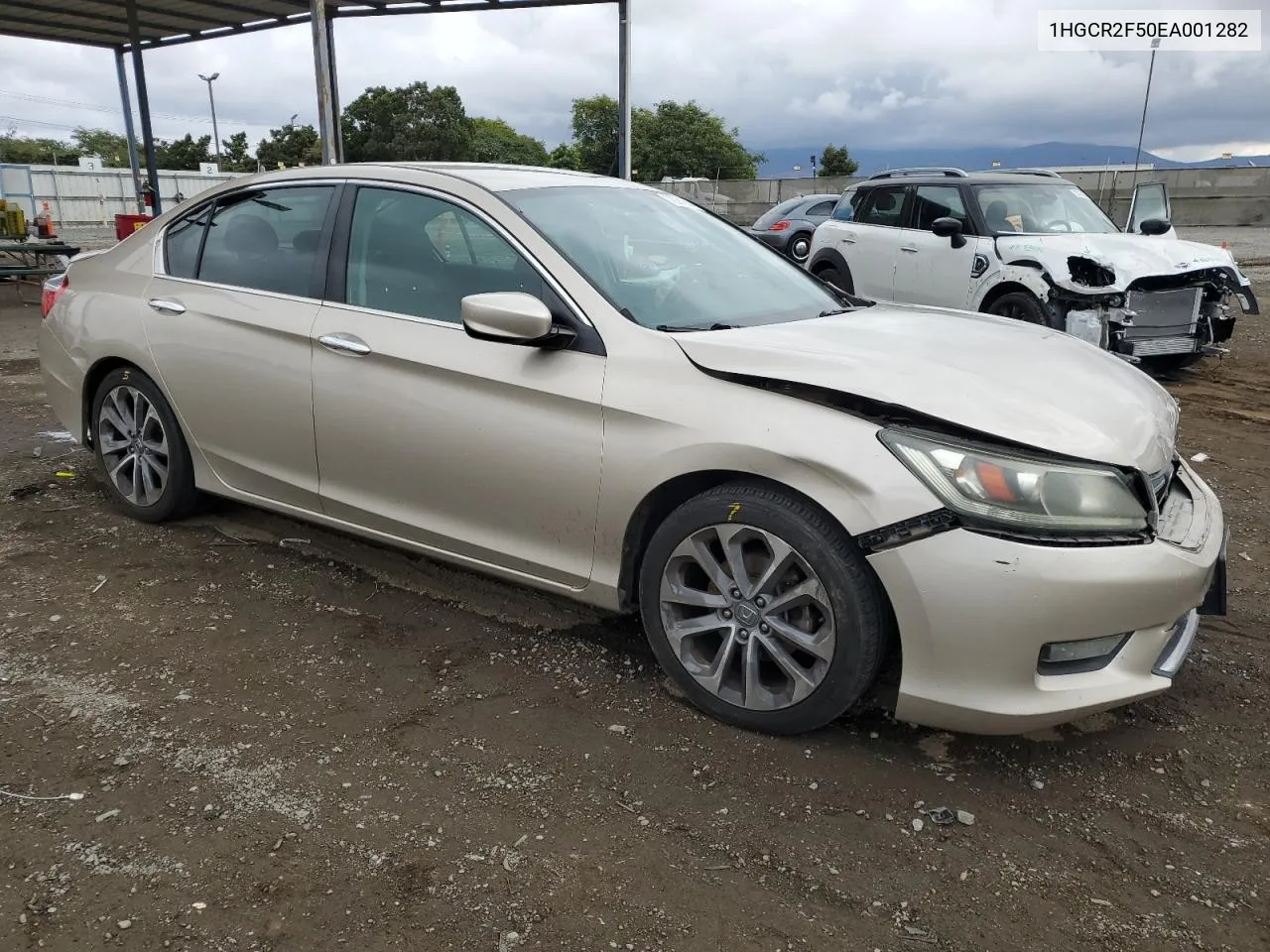 1HGCR2F50EA001282 2014 Honda Accord Sport