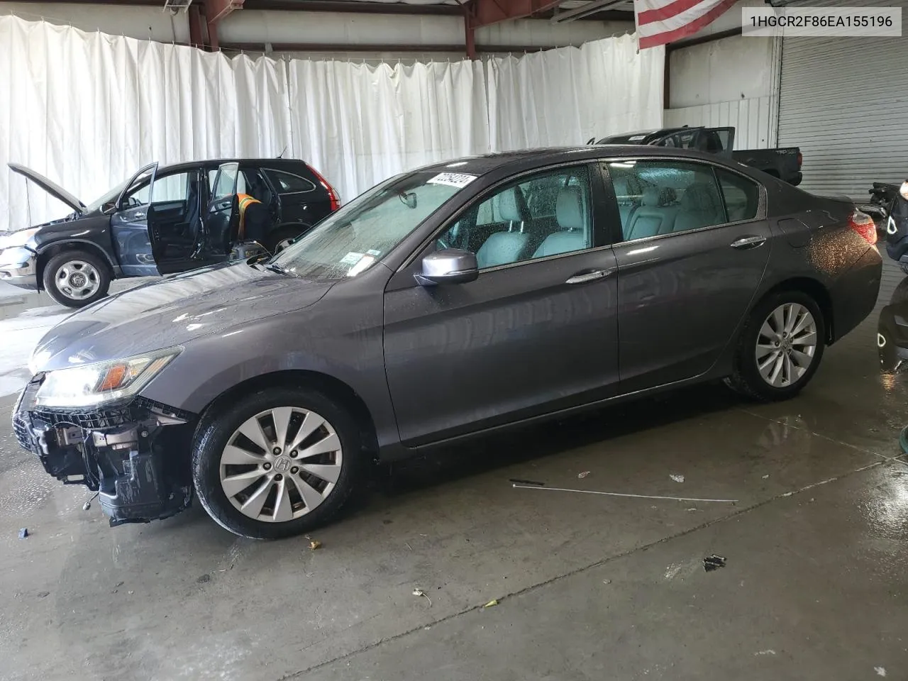 2014 Honda Accord Exl VIN: 1HGCR2F86EA155196 Lot: 72254224