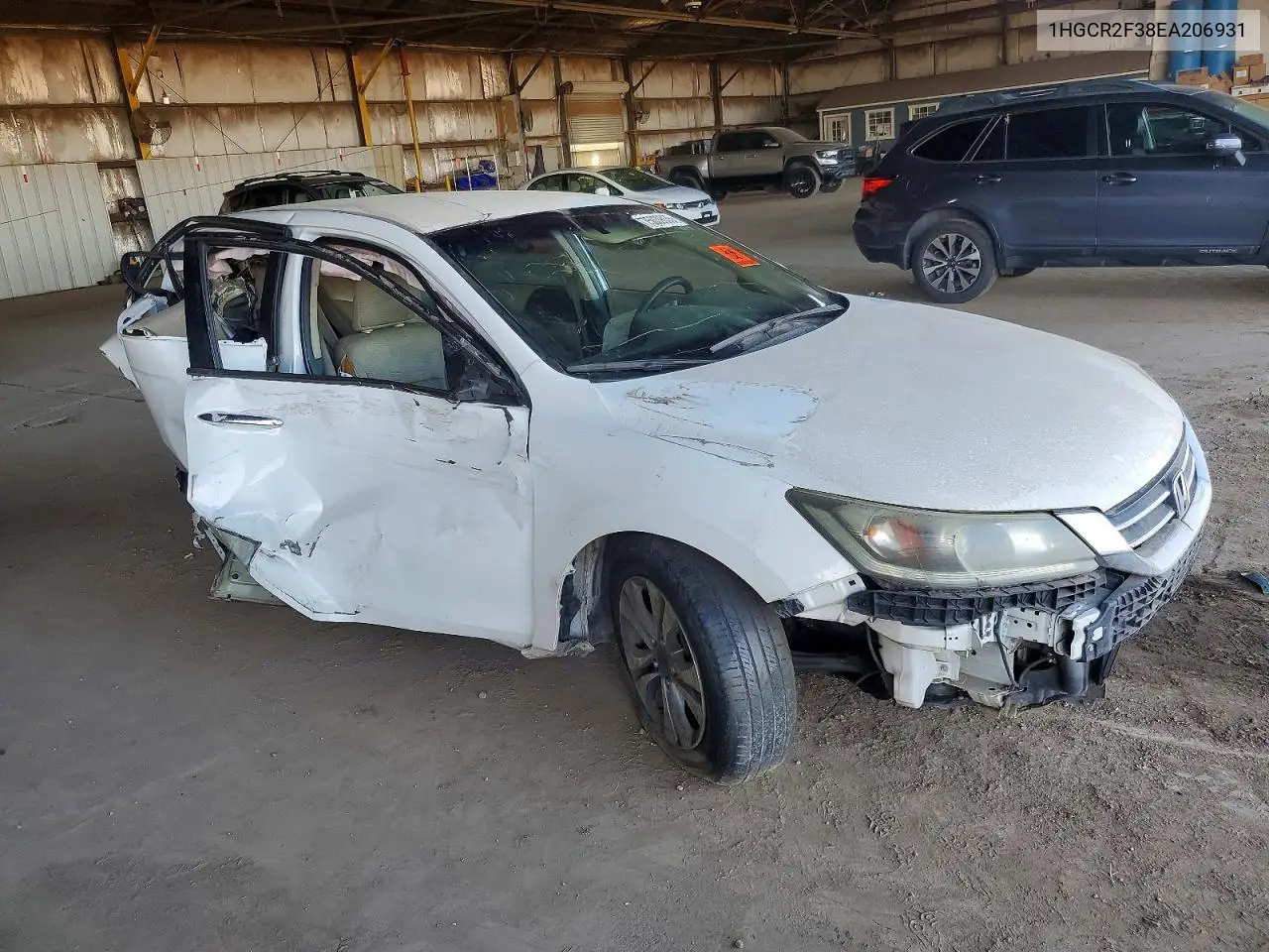 1HGCR2F38EA206931 2014 Honda Accord Lx