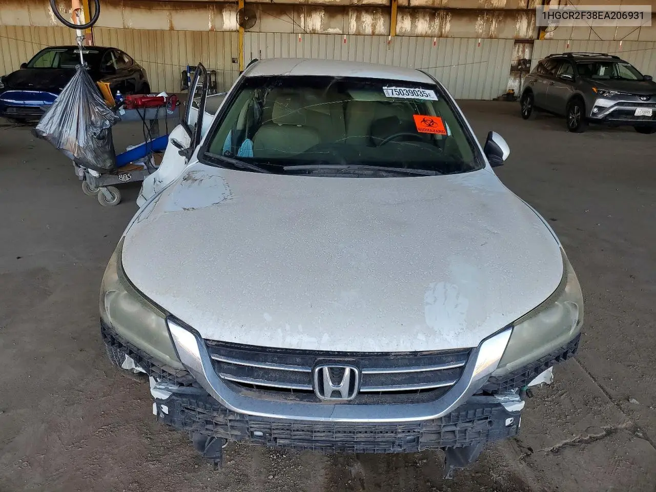 1HGCR2F38EA206931 2014 Honda Accord Lx