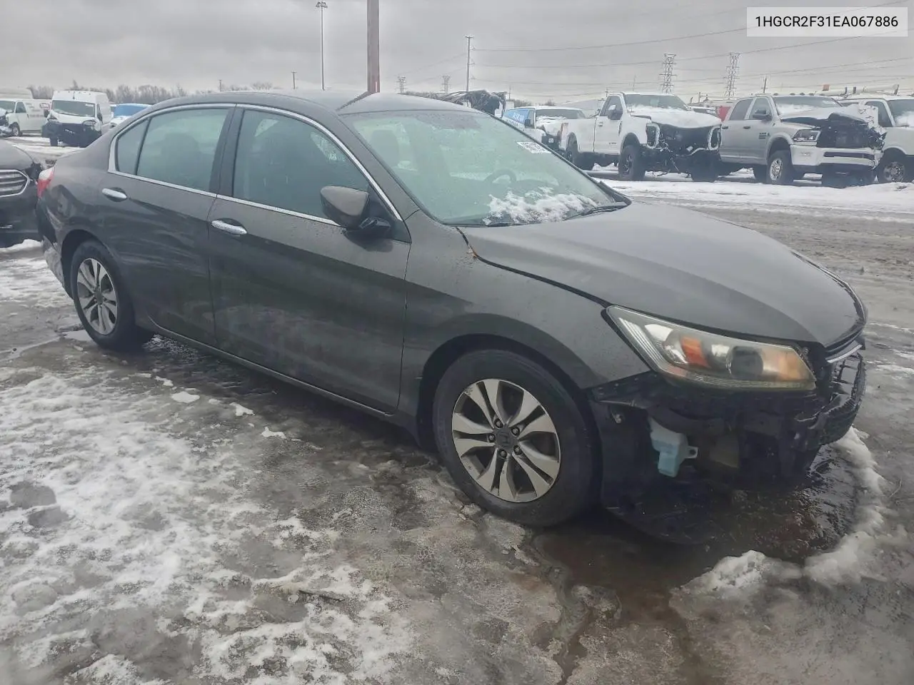1HGCR2F31EA067886 2014 Honda Accord Lx