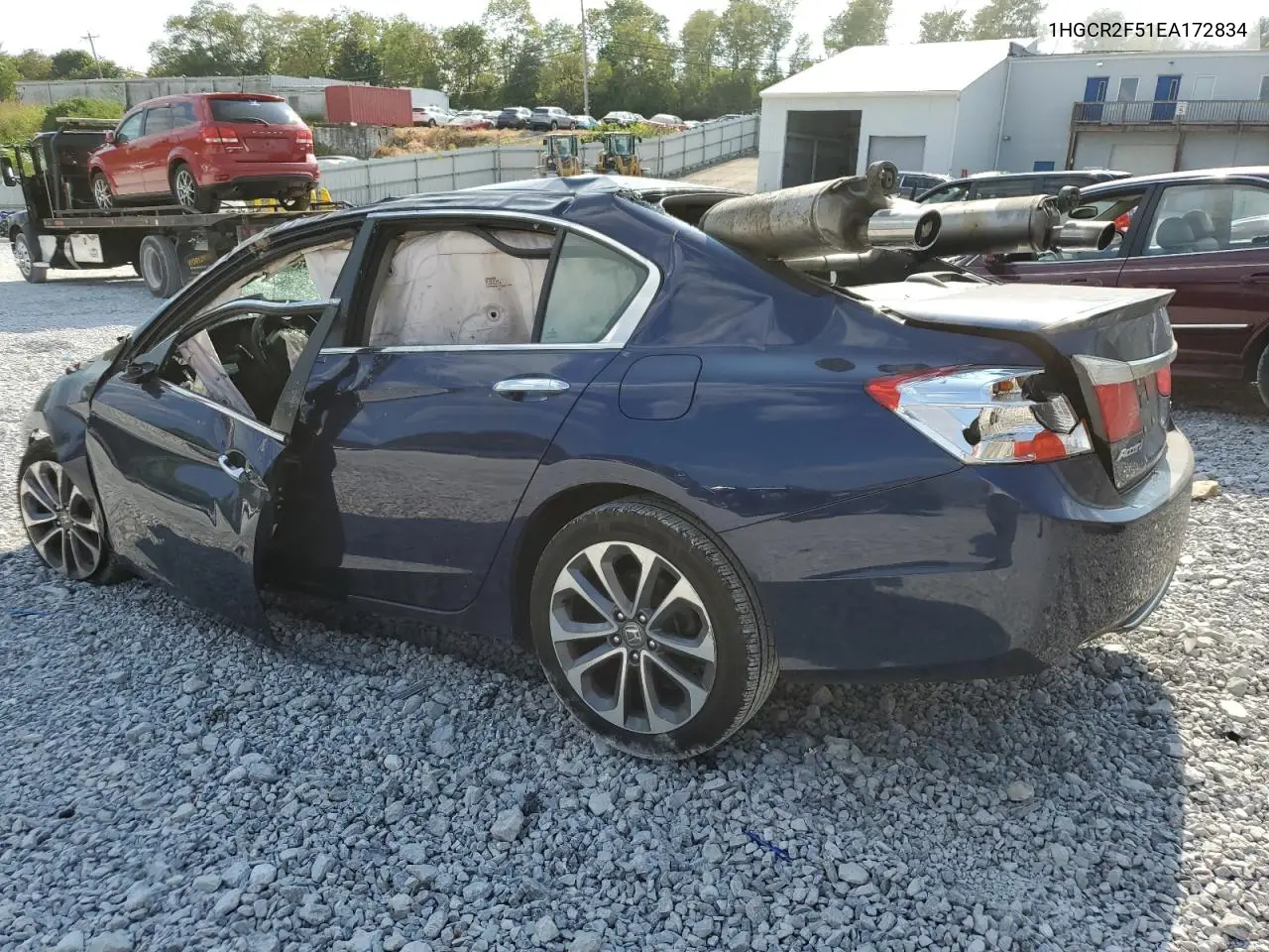 1HGCR2F51EA172834 2014 Honda Accord Sport