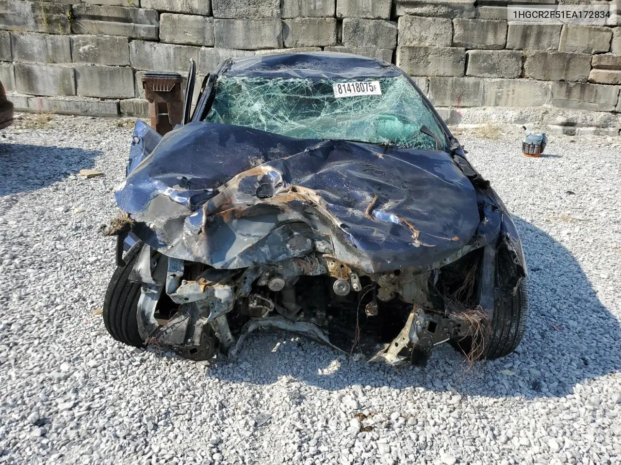 1HGCR2F51EA172834 2014 Honda Accord Sport