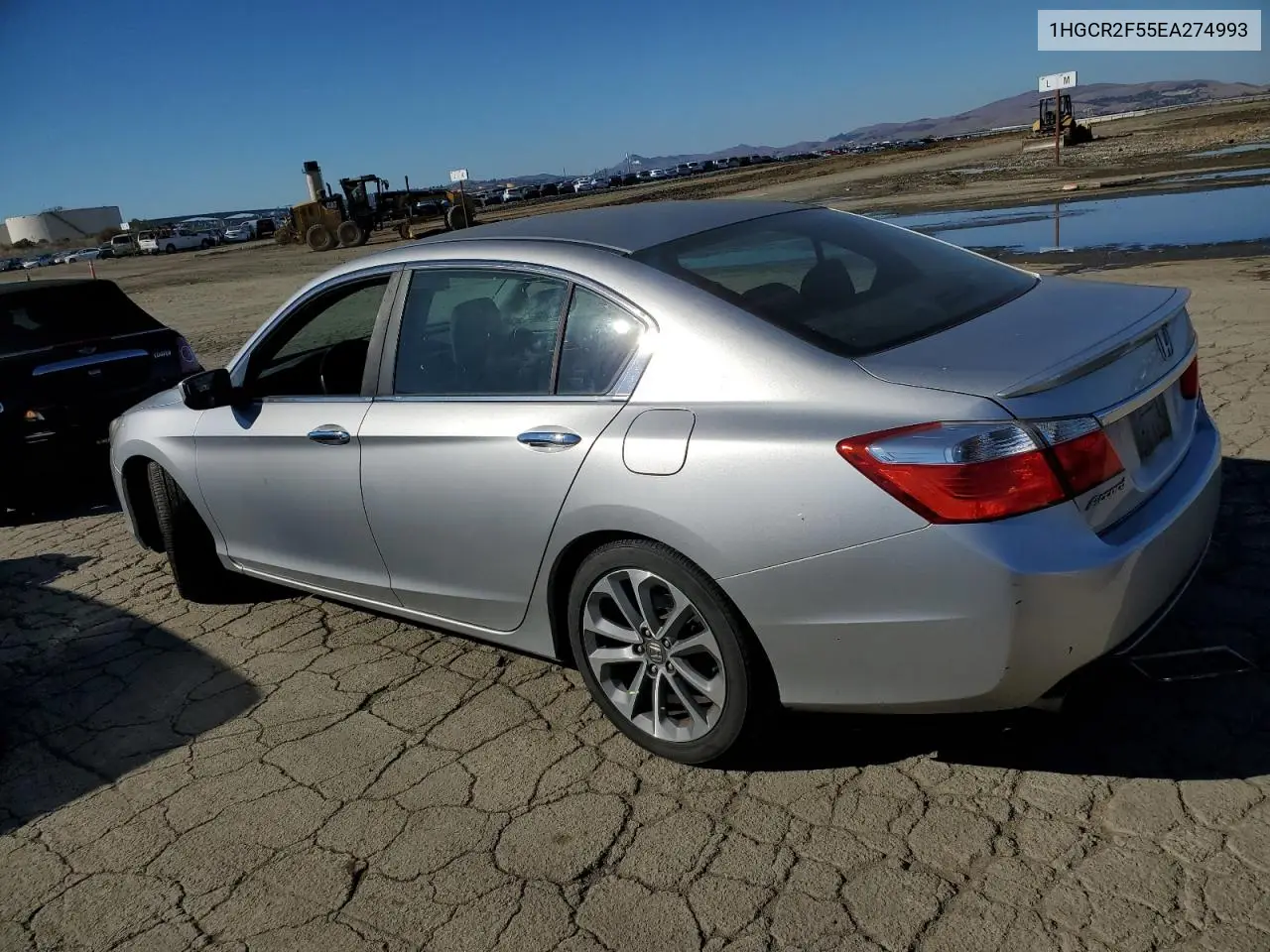 1HGCR2F55EA274993 2014 Honda Accord Sport
