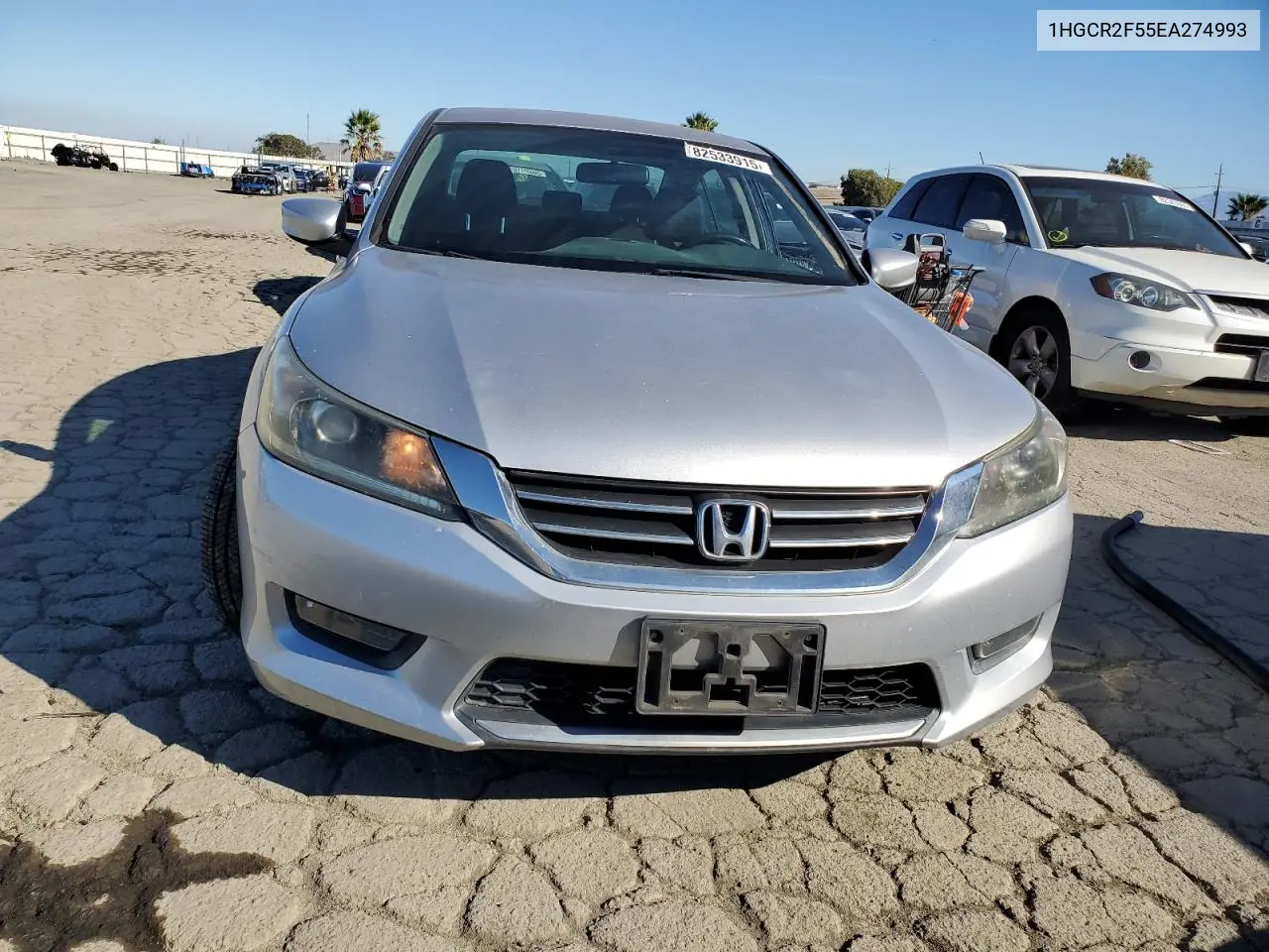 1HGCR2F55EA274993 2014 Honda Accord Sport