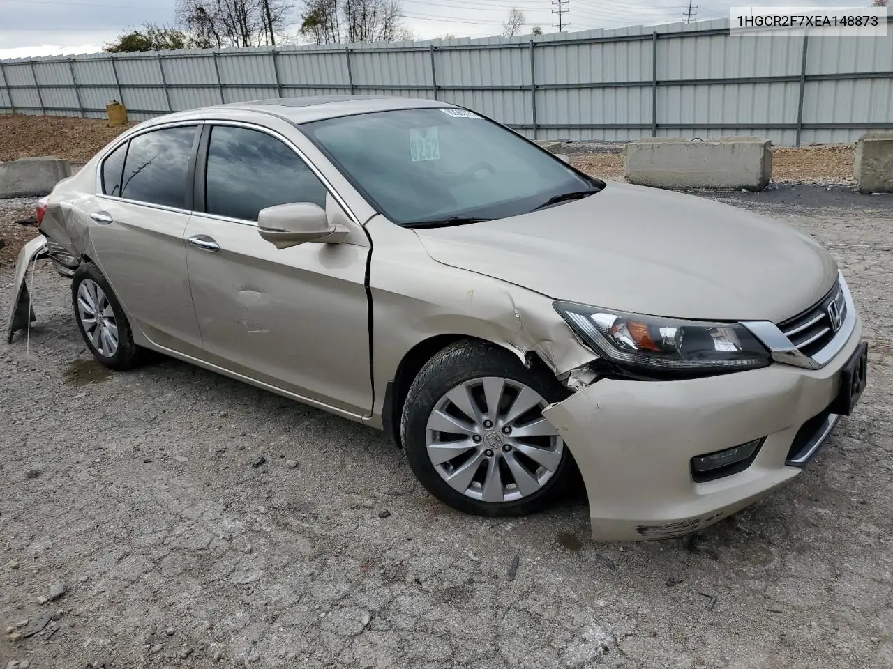 1HGCR2F7XEA148873 2014 Honda Accord Ex