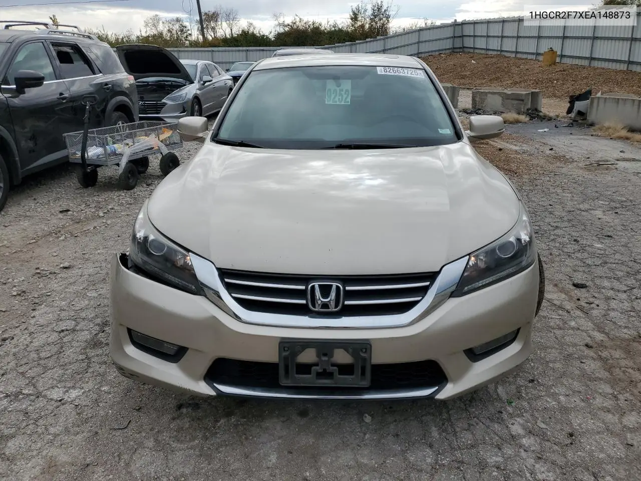 1HGCR2F7XEA148873 2014 Honda Accord Ex
