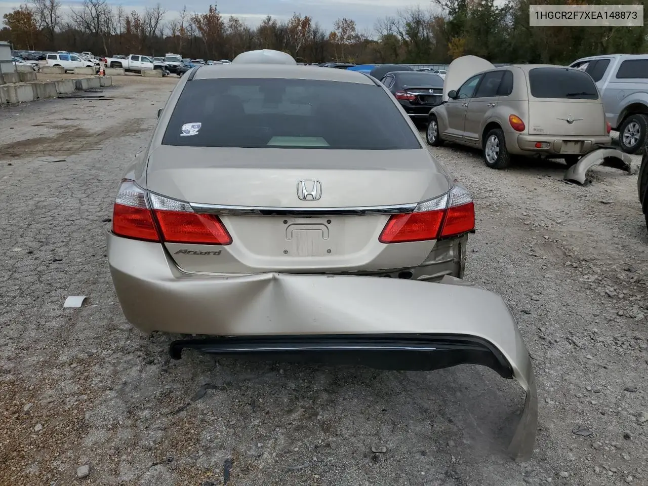 1HGCR2F7XEA148873 2014 Honda Accord Ex
