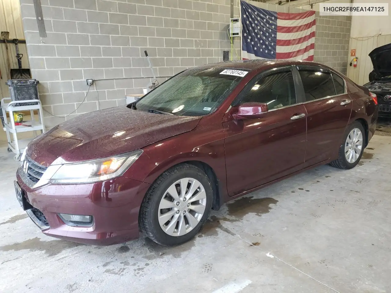 1HGCR2F89EA147125 2014 Honda Accord Exl