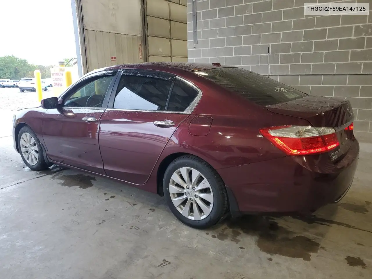 1HGCR2F89EA147125 2014 Honda Accord Exl