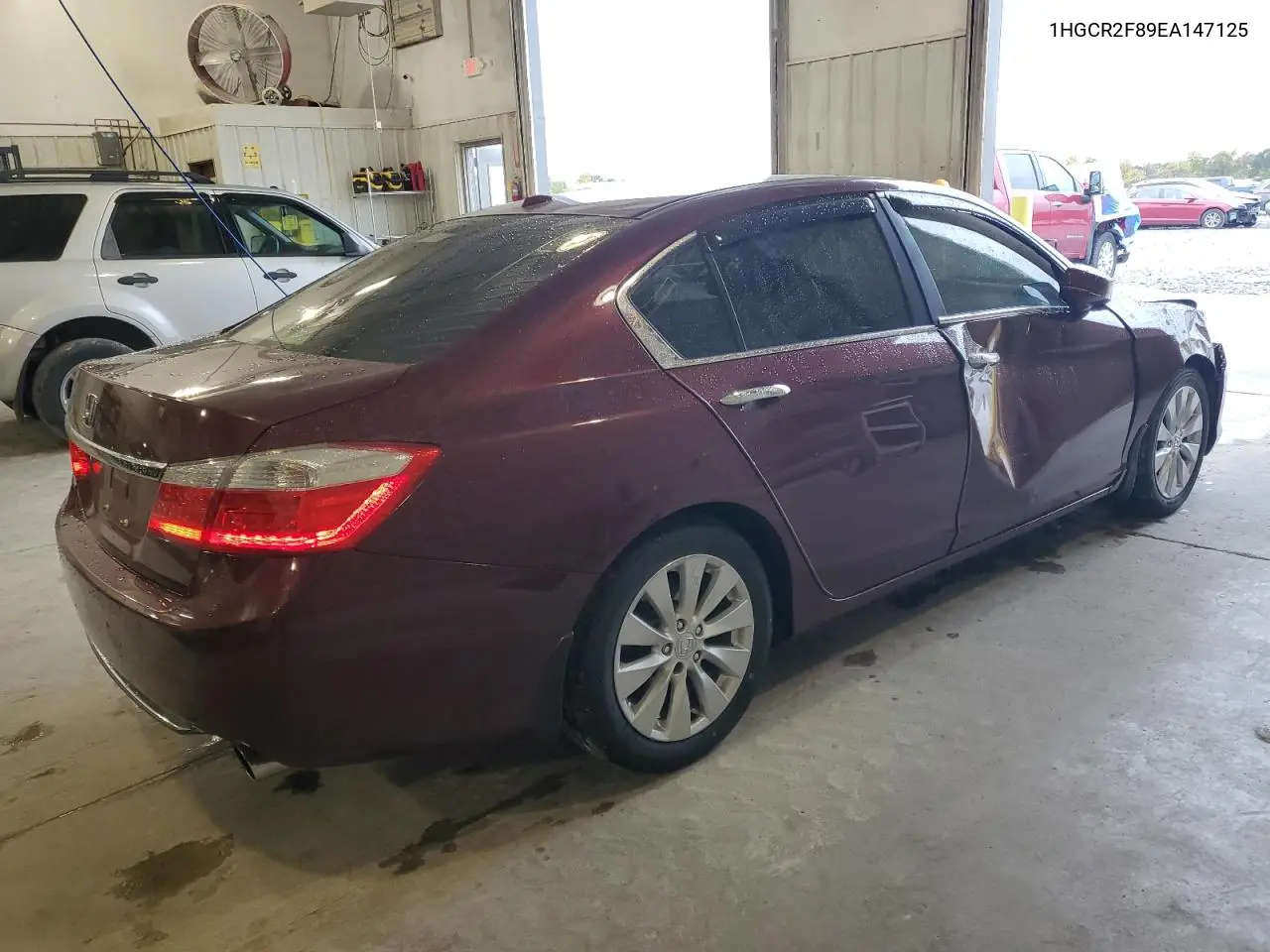 1HGCR2F89EA147125 2014 Honda Accord Exl