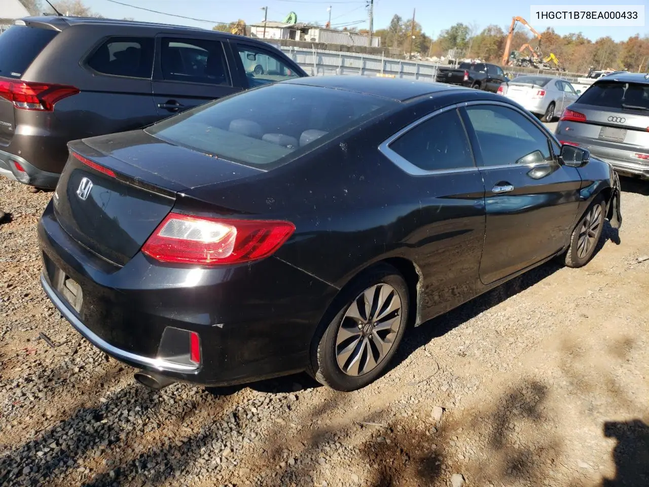 1HGCT1B78EA000433 2014 Honda Accord Ex