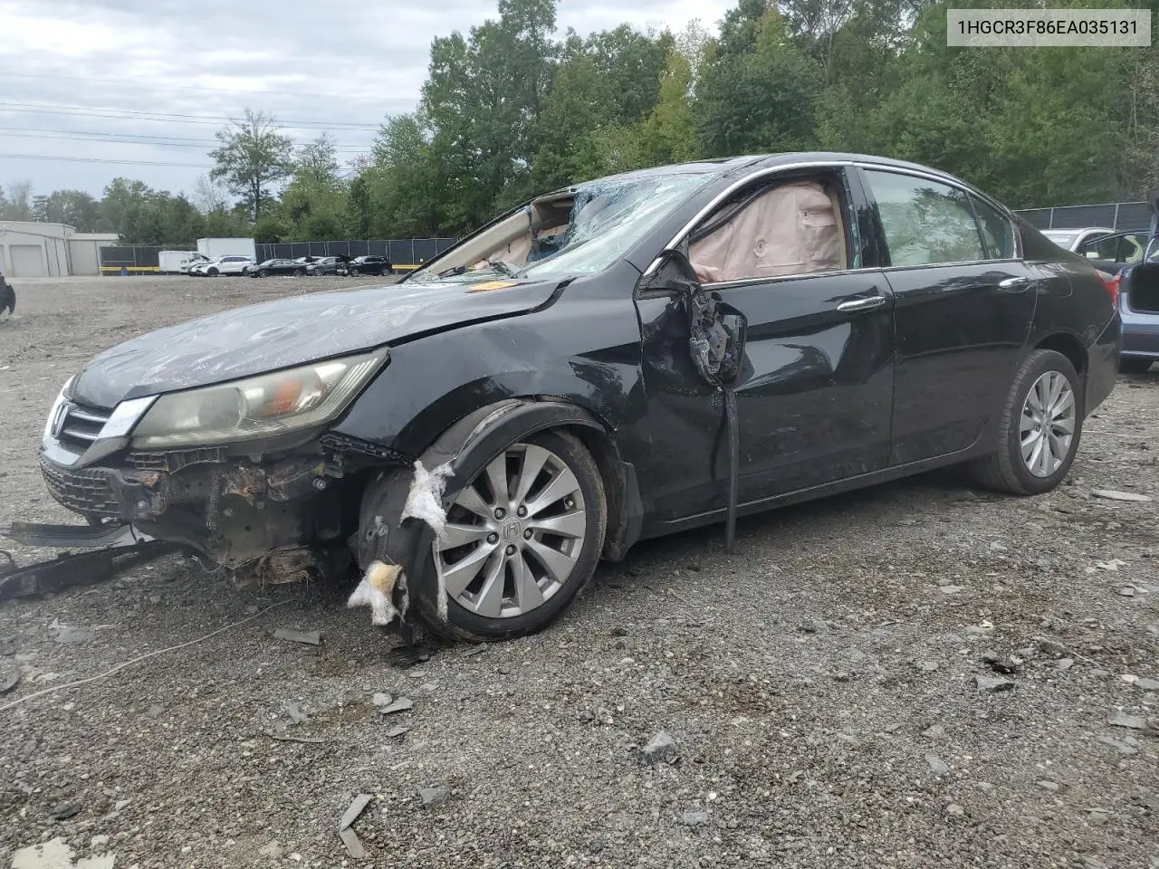 1HGCR3F86EA035131 2014 Honda Accord Exl