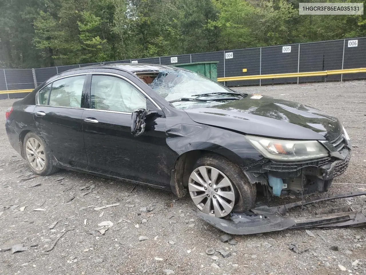 1HGCR3F86EA035131 2014 Honda Accord Exl