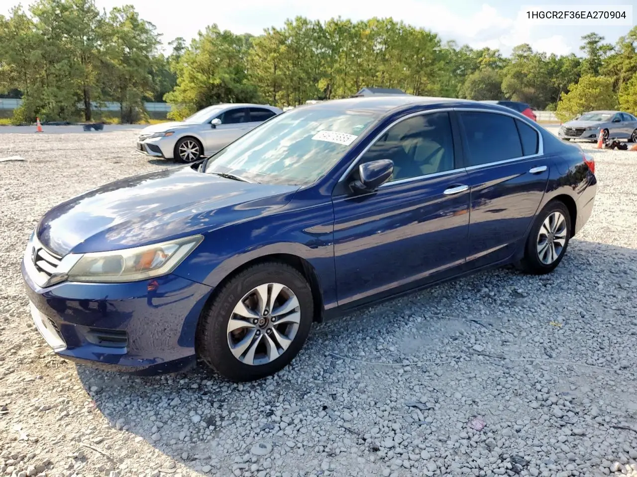 1HGCR2F36EA270904 2014 Honda Accord Lx