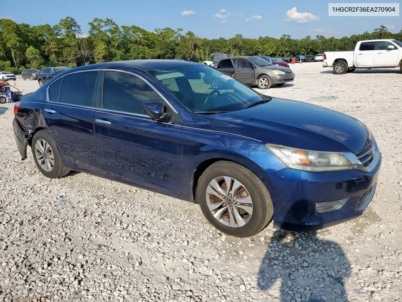 1HGCR2F36EA270904 2014 Honda Accord Lx