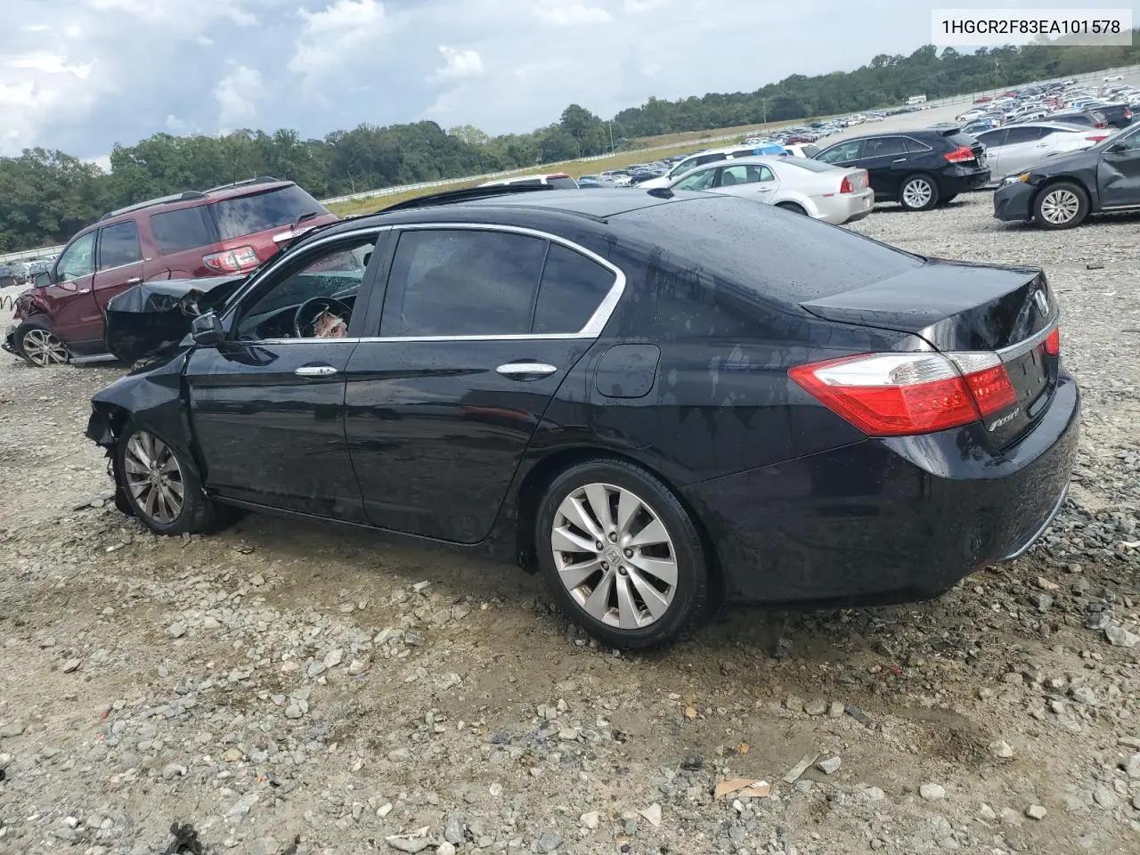 1HGCR2F83EA101578 2014 Honda Accord Exl