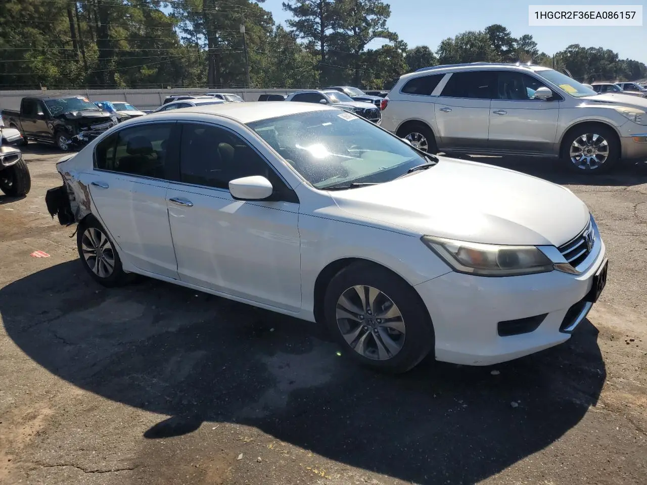 1HGCR2F36EA086157 2014 Honda Accord Lx