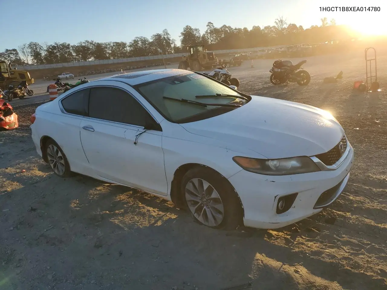 1HGCT1B8XEA014780 2014 Honda Accord Exl